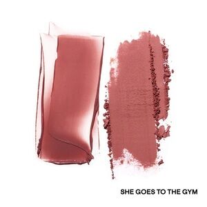 “She Goes to the Gym” MAJOR HEADLINES DOUBLE-TAKE CRÈME & POWDER BLUSH DUO